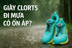 Review Giày Clorts Chống Nước Khi Đi Bộ Đường Dài Dưới Mưa - Đôi giày được dân trekking truy lùng